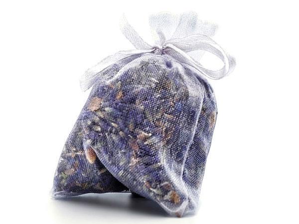 6Leere Sachets Tasche Organzasäckchen Lavendel Beutel Stoffsäckchen Duftsäckchen 